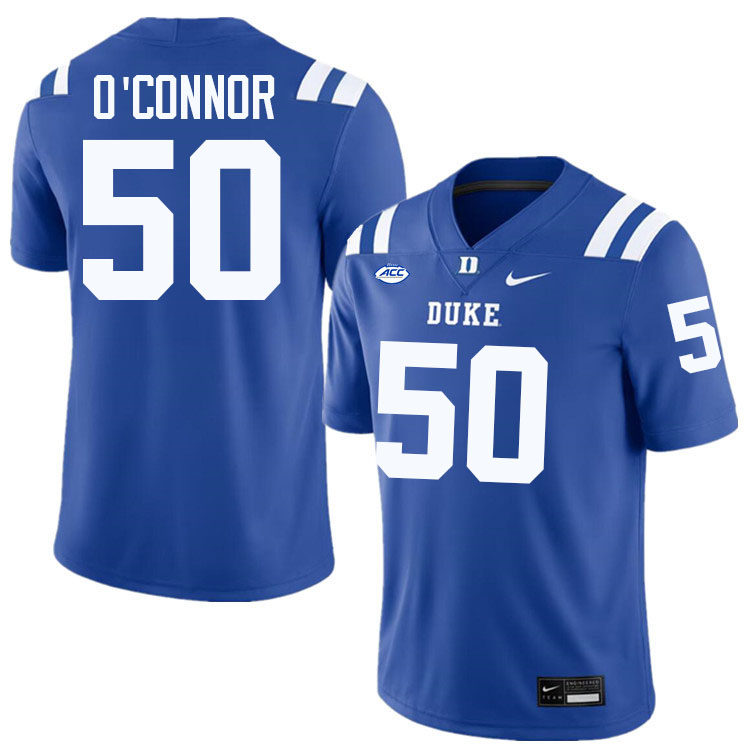 Kevin O'Connor Duke Jersey,Duke Blue Devils #50 Kevin O'Connor Jersey Youth College-Blue